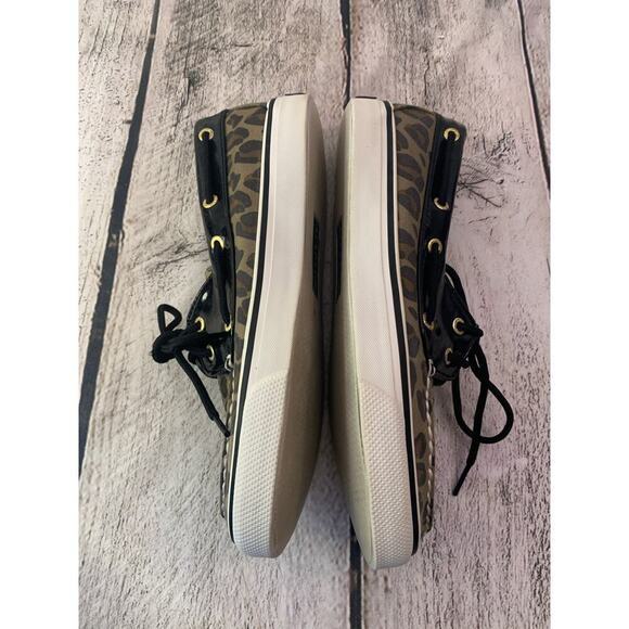 SPERRY Women’s Top Sider Cheetah Print Shoes / Size: 6.5 - Picture 5 of 9